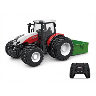 H-Toys Poľnohospodársky traktor 1:24 2,4 GHz RTR so skládkovým kontajnerom